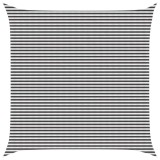 vidaXL P&acirc;nză de umbră Antracit și Alb 7 x 7 m HDPE 42032756