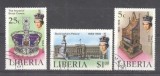 Liberia 1978 Elizabeth silver coronation used DE.107, Stampilat