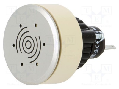 Semnalizator acustic EAO 14, 24V DC, buzer, &amp;Oslash;30,5mm montare foto
