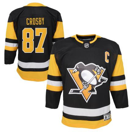 Pittsburgh Penguins tricou de hochei pentru copii Sidney Crosby Premier Home - L/XL