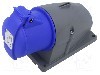 Conector alimentare AC, IEC 60309, IP44, 32A, 250V AC, 4 pini, AMPHENOL - 2CMA193132R1000