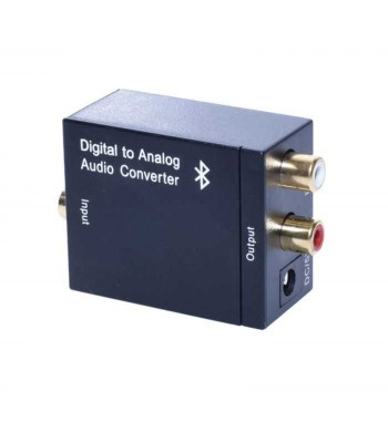Convertor DIGITAL Toslink la Audio analog RCA + Bluetooth foto