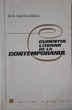 Curentul literar de la Contemporanul - G. C. Nicolescu - Studii literare