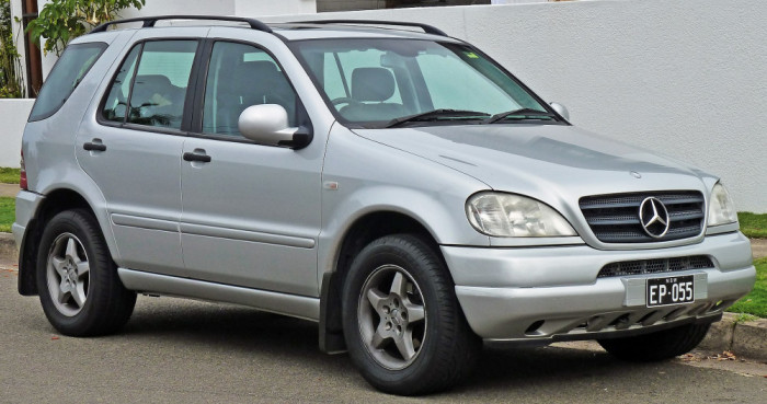 Bare pe plafon Mercedes ML W163 an 1998-2005 , poze in anunt