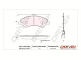 Dr!ve+ DP1010.10.0901 set placute frana,frana disc