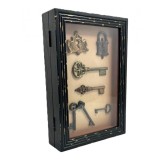 Cumpara ieftin Cutie pentru Chei &bdquo;Yanis&rdquo; &ndash; Lemn Maro &Icirc;ntunecat, 20 &times; 30 cm WZ2223