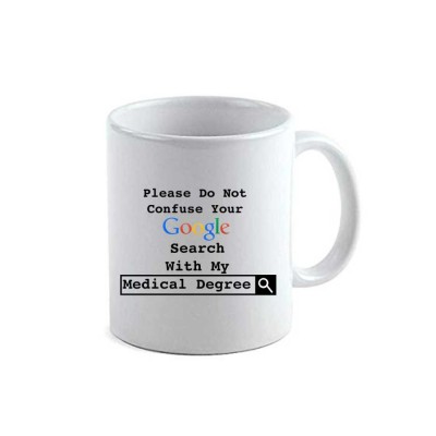 Cana alba personalizata Google, INOVATIX&amp;reg;. 330ml foto
