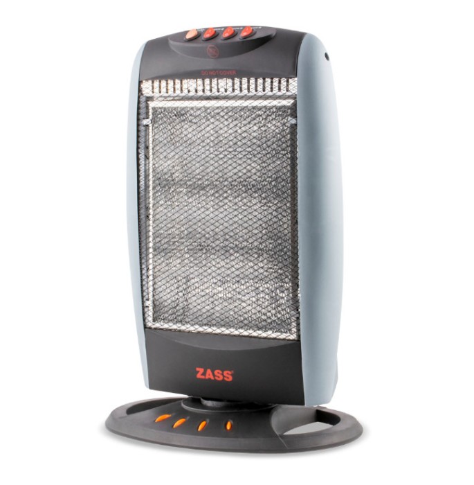Radiator cu halogen Zass HS 07, 3 trepte de putere, 1200 W - RESIGILAT