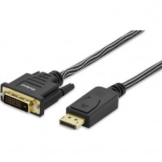 Cablu video Ednet DisplayPort Male - DVI-D Male 3m negru foto