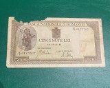 Bancnota 500 lei 19 aprilie 1941