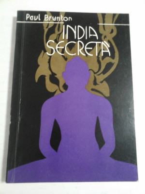 INDIA SECRETA - Paul BRUNTON foto