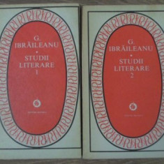 STUDII LITERARE VOL.1-2-GARABET IBRAILEANU