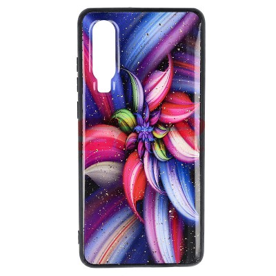 Toc UV Copy Glass Huawei P30 Flower foto