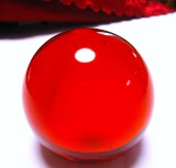PRESPAPIER CRISTAL COLORAT GLOB CRISTAL ROSU
