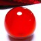 PRESPAPIER CRISTAL COLORAT GLOB CRISTAL ROSU