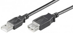 Cablu prelungitor USB 3m Goobay foto