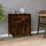 Gossi servanta, stejar fumuriu, 60x30x75 cm, lemn compozit