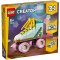Lego creator 3in1 patina cu rotile retro 31148