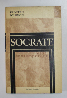 SOCRATE , MASTI CONTEMPORANE de DUMITRU SOLOMON , 1970 foto