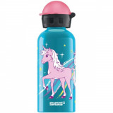 Bidon din aluminiu, Sigg, Bella Unicorn, 0.4l