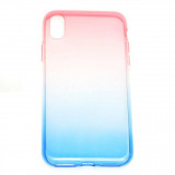 Husa Telefon Silicon Huawei P Smart Rainbow Pink&amp;#038;Blue