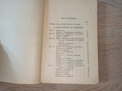 Regulament pentru educatia fizica in armata, 1 vol. 1939 foto