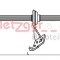 Conducta / cablu frana MERCEDES M-CLASS (W163) (1998 - 2005) METZGER 4116207