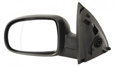 Oglinda exterioara Opel Corsa C 07.2000-10.2010 partea stanga View Max crom asferica carcasa prevopsita grunduita reglare electrica cu incalzire foto