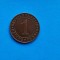 1 Pfennig 1936 lit. D -Germania-stare buna-patina