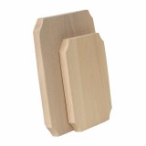 Set 2 bucati tocator drepunghiular din lemn de fag, grosime 20mm / EXT 6068