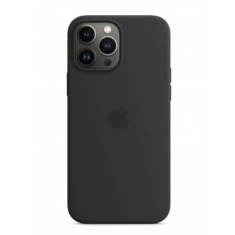 Manșon din silicon pentru Apple iPhone 13 Pro Max Midnight Blue + Magsafe