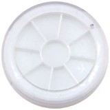 Casetă rotundă pentru depozitare - 8 compartimente, INGINAILS