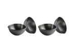 Set 4 forme inox pentru budinca, Salvinelli