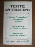 Texte care au zguduit Lumea. Tainele Protocoalelor Inteleptilor Sionului