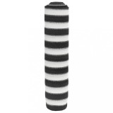 VidaXL Plasă protecție intimitate, antracit/alb, 2x25 m, HDPE, 75 g/m&sup2;