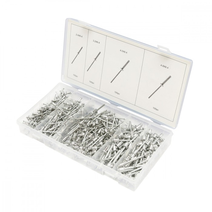 Trusa popnituri 400 piese