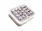 Lampa LED Ceata Spate, 1.9W, 12V, 80x100mm, 19 LED-uri, Omologare E4, IP67, Durata 30000h