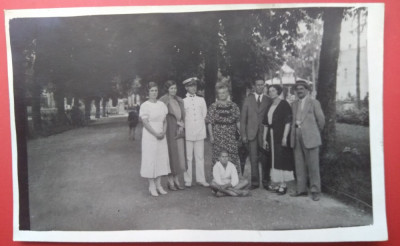 C&amp;acirc;mpulung Muscel Gradina Publica 1935, trei fotografii foto