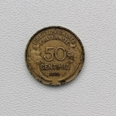 50 centimes 1931 FRANȚA.