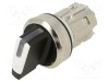 Comutator rotativ 22mm SIEMENS IP67 alb proeminent Poz.i stab: 2