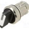 Comutator rotativ 22mm SIEMENS IP67 alb proeminent Poz.i stab: 2