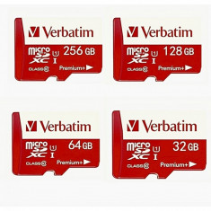 Card memorie Verbatim microSD 128GB clas&amp;amp;#259; 10 UHS cu adaptor SD foto