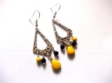 cercei howlite si onix 48885