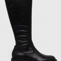 Vagabond Shoemakers cizme KENOVA femei, culoarea negru, cu toc drept, 5641.102.20