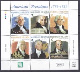 DB1 Ins. Marshall Presedinti Americani I MS MNH