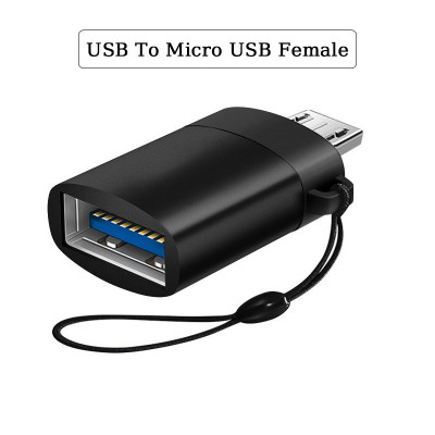 Adaptor OTG micro USB la USB 3.0 pt telefon, laptop foto