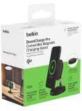 Belkin Boost Charge Pro Qi2 15w Magnetic Charging Stand Black