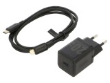 Alimentator Pulsatoriu VENTION 5-12V DC 20W Negru Plug-in