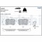 DELPHI LP3671 set placute frana,frana disc