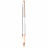 Stilou Caran d&#039;ache White Slim penita aur